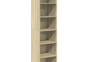 Wysoka szafka dąb sonoma 45x41x185cm materiał drewnopochodny WM-3281675