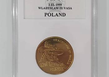 2 ZŁ WŁADYSŁAW IV WAZA 1999 MS67