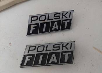 Emblemat Fiat 126 p Polski Fiat.