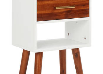 Szafka nocna z drewna akacjowego 40x30x57 cm WM-245739