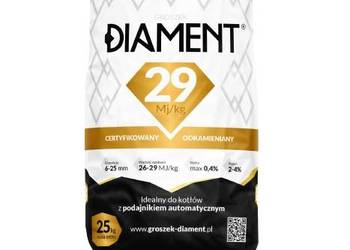 Węgiel GROSZEK Diament do pieców z podajnikiem . WYSOKOKALORYCZNY