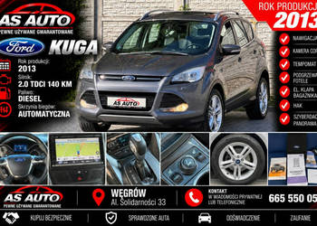 Ford Kuga 2.0TDCi 140KM TITANIUM/4x4/Navi/Panorama/Szyber/Pod.Fotele/Tempo…