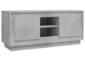 Szafka pod TV szarość betonu 102x35x45 cm WM-819864