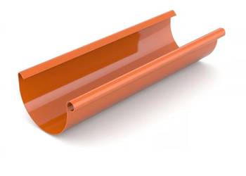 Bryza PVC Rynna 75 mm 1,95 m ceglasty