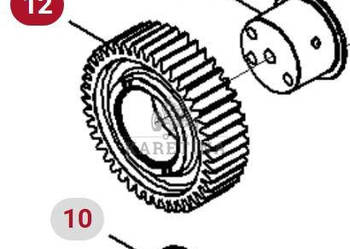 Fendt 936 Gen 7 Silnik D1556LE523 Koło Zębate Pośredniczące H218PF150068A