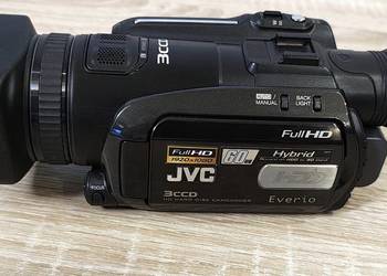 JVC Everio GZHD7 3 CCD + Teleobiektyw