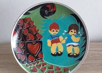 Talerz Jaś i Małgosia prl