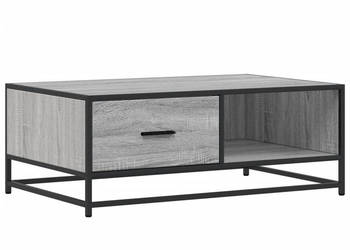 Stolik kawowy szary dąb sonoma 90x57x35 cm WM-848757