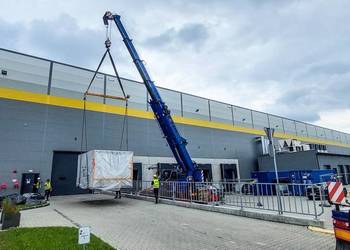 MAZUR wózki widłowe Kraków Małopolska Załadunki Rozładunki maszyn Urządzeń