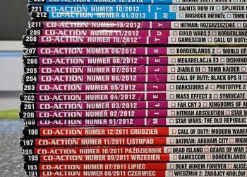 Czasopisma CD Action  zbiór kolekcja 2009, 2010, 2011, 2012, 2013, 2014