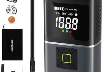 WORKPRO Kompresor bezprzewodowy 150 PSI 2500 mAh LED do auta, roweru, piłek