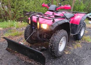 Honda Trx 350 Fourtrax 4X4 Quad Wyciągarka pług nie zniszczalny Transport h