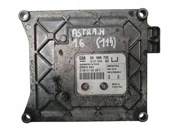 STEROWNIK SILNIKA ECU Opel Astra H 1.6 16V Z16XER GM 55568735 LJ