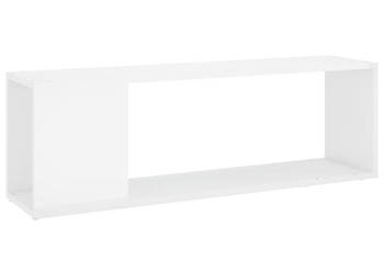 Szafka pod TV biała z połyskiem 100x24x32 cm WM-809167