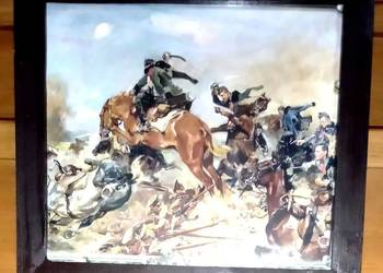 03 Obraz (reprodukcja) Szarża Pod Rokitną (1934)