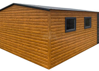 Schowek - Domek Ogrodowy 5x6m - drzwi - 2x okno dach spad TS1047