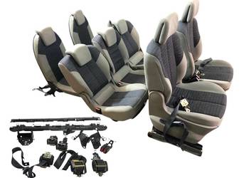 Renault Grand Scenic II Long 2005r Fotele III rzędy pasy komplet BUS