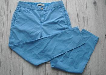 Błękitne spodnie zara 34 xs