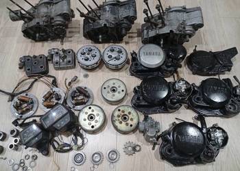Yamaha DT 80 LC 2 silnik, sprzęgło, wał, gaźnik, stator, skrzynia biegów, p