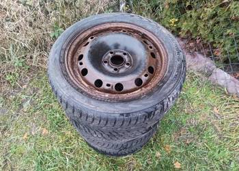 SKODA FABIA II FELGI STALOWE OPONY ZIMOWE 185 55 R15 5X100