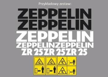 Naklejki oklejenie ZEPPELIN ZR 15 20 25 35 45 55 Zamiennik