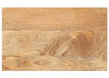 Blat stołu 60x40x38 cm prostokątny lite drewno mango WM-371511