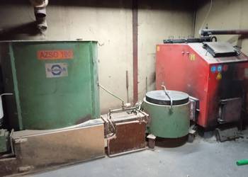 Kocioł wodny 110 kW + AZSO 100 + sterownik Przedpalenisko do remontu.