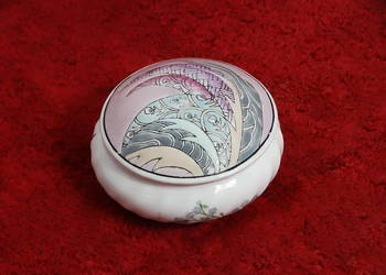 Porcelanowa puzderka AYNSLEY Wild Tudor – Fine Bone China, Anglia