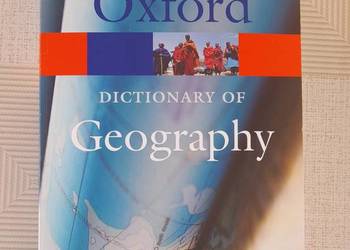 Oxford dictionary of Geography cena z przesyłką
