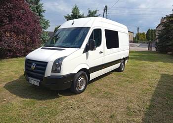VW Crafter  Brygadówka 2008 r 2,5 136 KM Orginalny Lakier