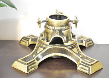 stary żeliwny STOJAK pod choinkę niemiecki