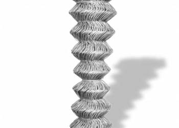 vidaXL Siatka ogrodzeniowa z galwanizowanej stali, 15x0,8 m(SKU:141485)