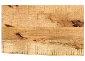 Blat stołu 40x30x25cm naturalna krawędź surowe drewno mango WM-370330