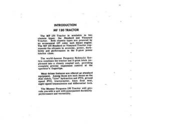 MF 120, 124, 122, 128, 130 instrukcja obslugi