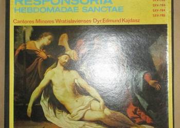Cantores Minores Wratislavienses Responsoria - Veriton SXV781/5, płyta