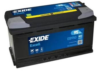 Akumulator 95Ah 800A Exide Excell  EN PRAWY PLUS