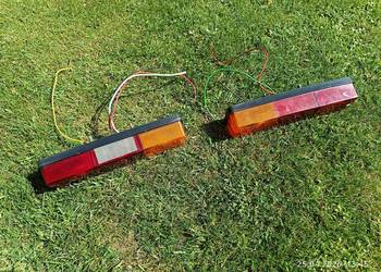 Lampy Lt-10 oryg. PRL Niewiadów tył kpl.