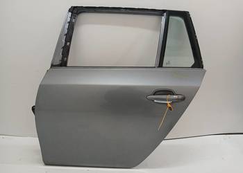DRZWI LEWE TYLNE TYŁ BMW E61 A08/7 SILBERGRAU
