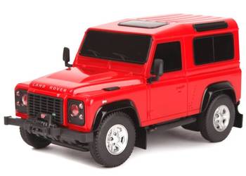 Land Rover Defender R/C skala 1:24 Rastar 78500 samochód sterowany czerwony