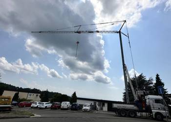 Żuraw budowlany dźwig budowlany dekarski prace montażowe TEREX CSE 32