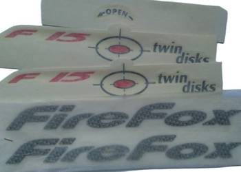 NAKLEJKA NAKLEJKI MALAGUTI F15 FIREFOX