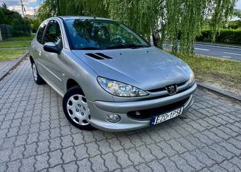 Zadbany.Peugot.206.1.4.Benzyna.160Tys.Prz.Klima.WspKier.2003r.Moż.Zamiana