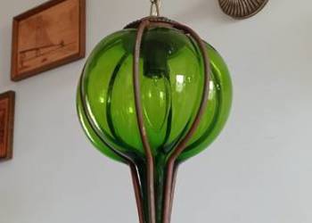 Stary Mosiężny kinkiet lampa