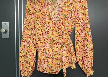 Object bluzka modny wzór kwiaty floral hit blog roz.36
