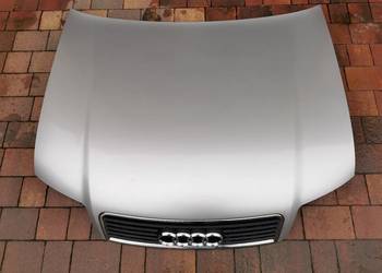 Maska Pokrywa Silnika Atrapa Grill Audi A4 B6 Srebrna LY7W