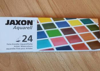 zestaw farb akwarelowych Jaxon Aquarell składający się z 24 intensywnych ko
