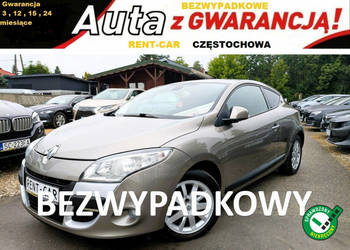 Renault Megane Coupe 1.6i 110PS*BEZWYPADKOWY*OPŁACONY*Klimatronik Nawigacj…