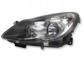 LAMPA LEWA Opel Corsa D PRZEDNIA lewy przód anglik Ciemny klosz