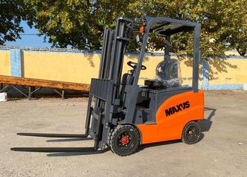 NOWY Elektryczny wózek MAXUS 1600kg widłowy Bosch