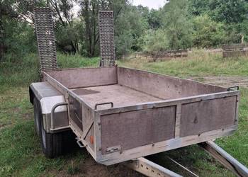 Przyczepa pod minikoparke 2500dmc 3x1,5m